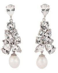 Stephanie Browne Australia - Regalia Madame Pearl Earrings - Lyst