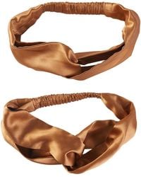 Soft Strokes Silk - Pure Mulberry Silk Turban Style Headband - Lyst
