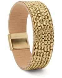 Saachi - Multi-Strand Mesh Bracelet - Lyst