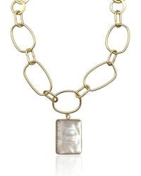 Rare Matters Jewelry - Mother Of Pearl Statement Necklace - Lyst