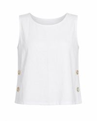 Mind Traveler - Claudia Linen Top - Lyst