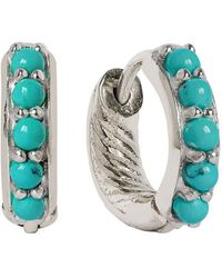 Charlotte's Web Jewellery - Kali Huggie Hoop Earrings - Lyst