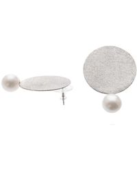 Silver Moon - Pearl Sterling Earrings – Moon Reflections - Lyst