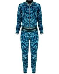 Maui X Lolita - Sasha Cheetah Print Velour Tracksuit - Lyst