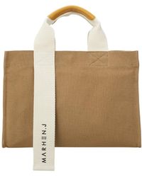 MARHEN.J - Neutrals Canvas Tote Bag - Lyst