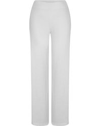 Unexpectedone - Soul Mate Side Slit Slim Trousers - Lyst
