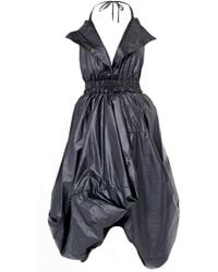 Metamorph - Draped Balloon Pinafore Dress - Lyst