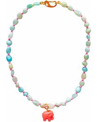 Smilla Brav - Aventurine Elephant Necklace Simson - Lyst