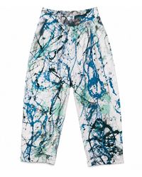 Miro Misljen - Kimono Graffiti Trousers - Lyst