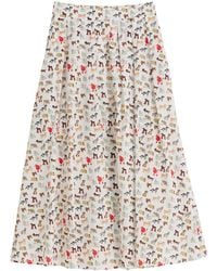 Louche - Lizea Dogs Day Midi Shirt - Lyst