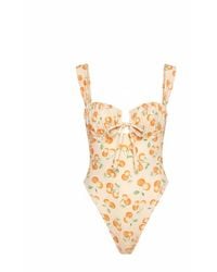 Montce - Cherry Sherbet Petal Variation One-Piece - Lyst