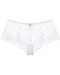 Journelle - Isabel Modern Tap Short Blanc - Lyst