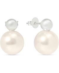 Esterah - Colette Pearl Studs - Lyst