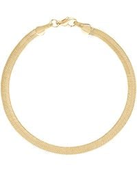 Olivia Le - Sahira Herringbone Bracelet - Lyst