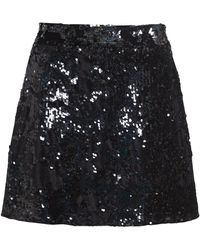 Sarvin - La Dolce Sequin Skirt - Lyst
