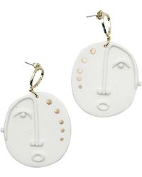 Babaloo - Luna Handcrafted Statement Dangle - Lyst