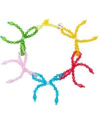 Tillie Beads - Colorful Playful Ribbon Bead Necklace - Lyst