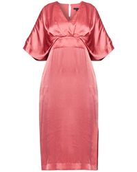 Helen Mcalinden - Eabha Coral Rose Dress - Lyst