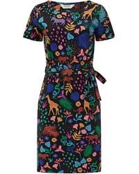 Sugarhill - Terri Jersey Mini Dress, Multi, Jungle Spirit - Lyst