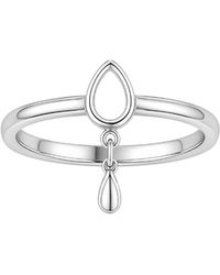 Lucy Quartermaine - Petal Drop Ring - Lyst