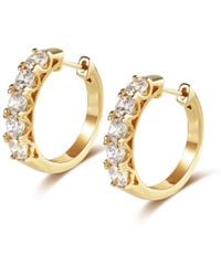 Retro Chic - Aurelia Tennis Earrings - Lyst