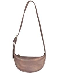 Owen Barry - Leather Sling Bag Europa Metallic - Lyst
