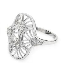 Lucy Quartermaine - Art Deco Oval Ring - Lyst