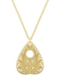 CarterGore - Medium Solid Lotus Flower Planchette - Lyst