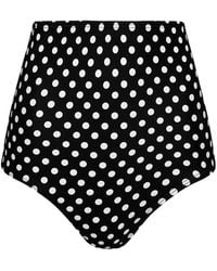 Paola Amador - High Waist Polka Dots Bikini Bottom - Lyst