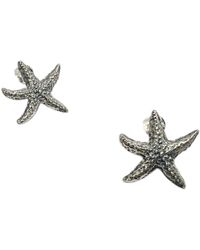 Tg-Jewellery by Tamara Gervasio - Starfish Stud Earrings – Sterling - Lyst