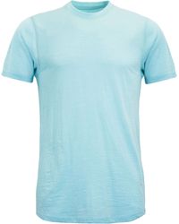 lords of harlech - Cassius Merino Jersey Crew Neck Shirt - Lyst