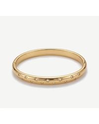 Elk & Bloom - Chunky Gemstone Starlight 14K Bangle - Lyst