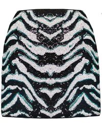 Sanctumum - Gigi Sequin Mini Skirt - Lyst