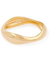 Cote Cache - Symmetry Stackable Wave Ring - Lyst