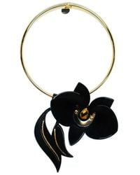Gissa Bicalho - Acrylic Handmade Necklace Orchid Deco - Lyst