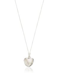 Lily & Roo - Sterling Small Heart Locket - Lyst