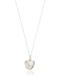 Lily & Roo - Sterling Small Heart Locket - Lyst