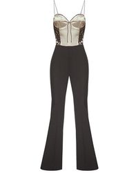 Maison sél - Corsetted Jumpsuit – - Lyst