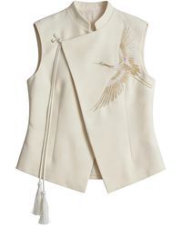 Silkinc - Jinghong Swan Goose Waistcoat - Lyst