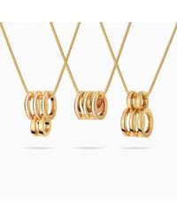 Meulien - Kinetic Multi Hoop Necklace - Lyst