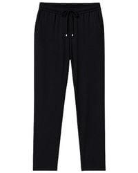 Conquista - Long Jersey Pants With Tie Detail - Lyst