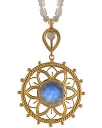 Emma Chapman Jewels - Bali Moonstone Statement Pendant - Lyst