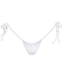 Mihara - Calliope Tie String Bikini Bottoms - Lyst