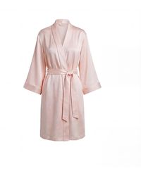 Vimissia - Bubble Silk Short Robe - Lyst