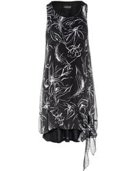 Conquista - Sleeveless Double Layer Dress - Lyst