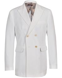 DAVID WEJ - Ashford Relaxed Double-Breasted Blazer – - Lyst