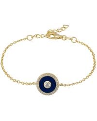 LÁTELITA London - Mystique Amulet Lapis Lazuli Bracelet Gold - Lyst
