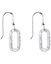 N'damus London - Hatton Forge Sterling Drop Earrings - Lyst