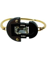 Gissa Bicalho - Handmade Acrylic Bracelet Deco Mirror Rectangular Stone - Lyst