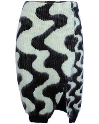 Ccy Currency - Wavey Split Skirt - Lyst